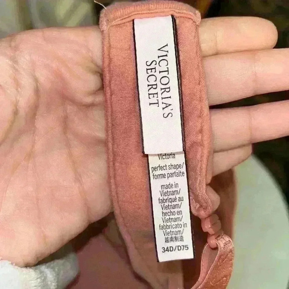 Victoria’s Secret Body By Victoria Perfect Shape Bra Rust  34D - Picture 4 of 6